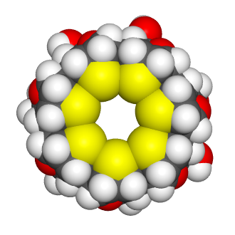 Epithio-beta-cycloallin (CPK-type model)