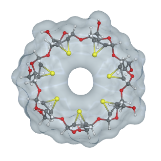 Epithio-beta-cycloallin (Surface Model)