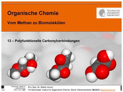 Kapitel 13 - Polyfunktionelle Carbonylverbindungen