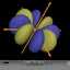 Atomic Orbital 5gxy(x2-y2)