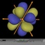 Atomic Orbital 5gz2(x2-y2)