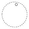 Stereographic Projection of Point Group C1